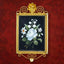 Antique Victorian Pietra Dura Flower Locket 18ct Gold
