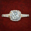 Antique Victorian Diamond Cluster Ring 1ct Total