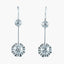 Antique Edwardian Diamond Drop Earrings 1.2ct Total