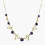 Antique Victorian Amethyst Pearl Necklace 15ct Gold With Box