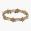 Antique Victorian Gate Bracelet 9ct Gold