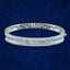 Art Deco Style Diamond Bangle 18ct Gold 8.60ct Total