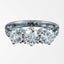 Edwardian Style Diamond Trilogy Ring 1.8ct Total
