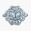 Edwardian Style Lab Grown Diamond Daisy Cluster Ring 3.96ct Total