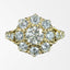 Victorian Style Diamond Cluster Ring 2.45ct Total
