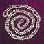 Vintage Double Strand Pearl Necklace Ruby Diamond Clasp With Cert