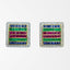 Vintage Tutti Frutti Cluster Earrings Emerald Sapphire Ruby Diamond 18ct Gold