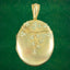 Antique Victorian 18ct Gold Clover Locket