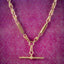 Antique Victorian 9ct Gold Albert Chain