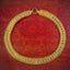 Antique Victorian Etruscan Revival Collar Necklace 15ct Gold
