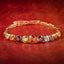 Antique Victorian Gemstone Bracelet 15ct Gold