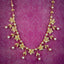 Antique Victorian Pearl Diamond Floral Necklace 18ct Gold With Box