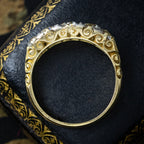 Antique Victorian Diamond Ring 2.15ct Old Cut Diamonds