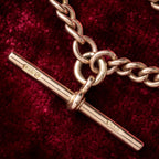 Antique Art Deco Albert Chain 9ct Gold Dated 1920