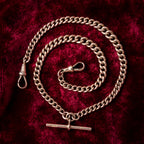 Antique Art Deco Albert Chain 9ct Gold Dated 1920