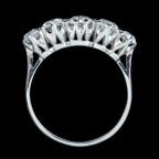 Antique Edwardian Diamond Ring 1.75ct Old Cut Diamonds