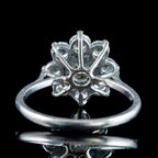 Antique Edwardian Diamond Daisy Cluster Ring 2.25ct Total