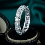 Antique Edwardian Diamond Eternity Ring 2.7ct Total