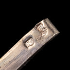 Antique Edwardian French Diamond Bangle Platinum 18ct Gold 