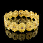 Antique Georgian Amethyst Double Bracelet Collar