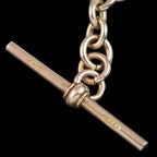 Antique Victorian Albert Chain 9ct Gold 16 Inch