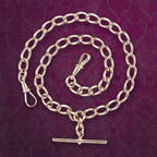 Antique Victorian Albert Chain 9ct Gold