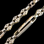 Antique Victorian Albert Chain Necklace 9ct Gold
