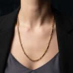 Antique Victorian Chain Necklace 15ct Gold 22.5 Inch