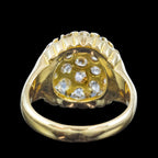 Antique Victorian Diamond Cluster Ring 1.2ct Total Dated 1841