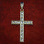 Antique Victorian Diamond Cross Pendant 18ct Gold 3ct Total