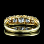 Antique Victorian Diamond Five Stone Ring 1ct Total