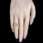Antique Victorian Diamond Five Stone Ring 1ct Total