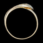 Antique Victorian Diamond Snake Ring Dated 1886