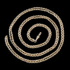 Antique Victorian Guard Chain 9ct Gold 62 Inch