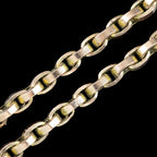 Antique Victorian Guard Chain 9ct Gold 62 Inch