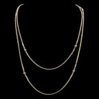 Antique Victorian Guard Chain Necklace 9ct Gold 