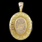 Antique Victorian Heart Locket 15ct Gold 