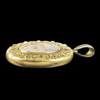 Antique Victorian Heart Locket 15ct Gold 