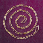 Antique Victorian Long Guard Chain 9ct Gold