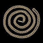 Antique Victorian Long Guard Chain 9ct Gold