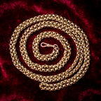 Antique Victorian Long Guard Chain 9ct Gold 61 Inches