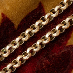 Antique Victorian Long Guard Chain 9ct Gold