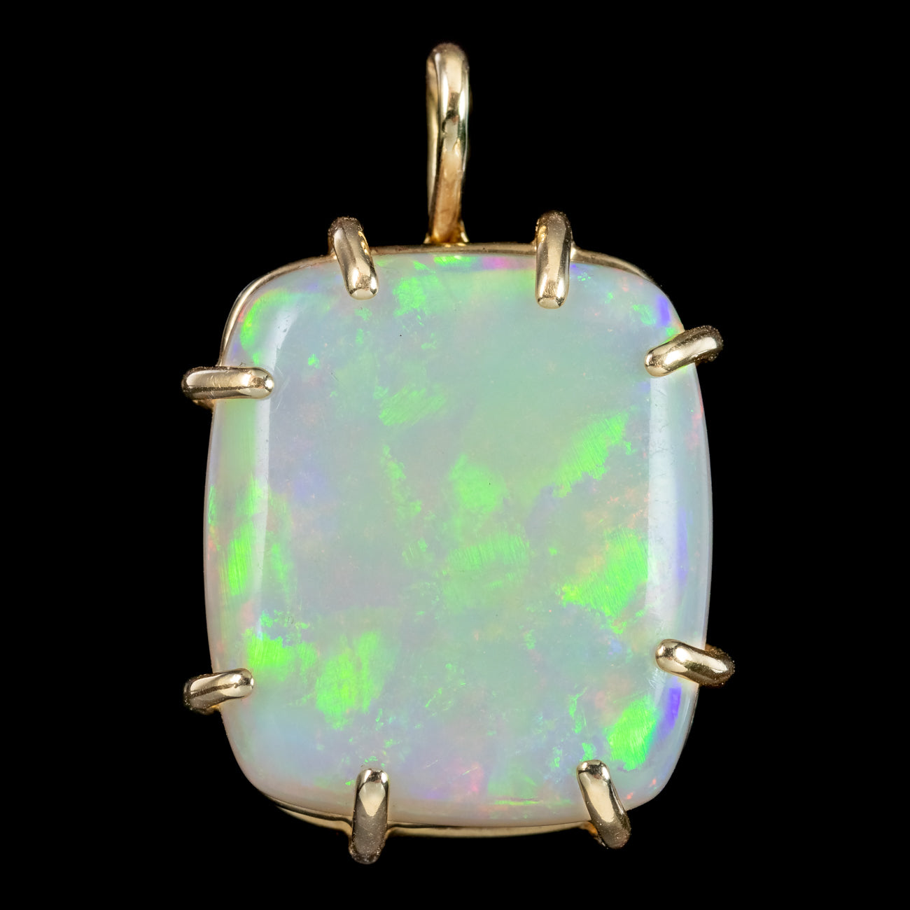 Antique Victorian Opal Pendant 18ct Gold 20.6ct Opal Secondary image