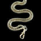 Antique Victorian Snake Guard Chain 9ct Gold 
