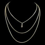 Antique Victorian Snake Guard Chain 9ct Gold 