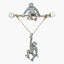 Antique Edwardian Diamond Pearl Monkey Brooch