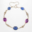 Antique Edwardian Tourmaline Sapphire Bracelet 15ct Gold With Box