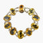 Antique Victorian Citrine Bracelet 15ct Gold
