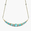 Antique Victorian Opal Diamond Necklace Crescent Moon 18ct Gold With Box
