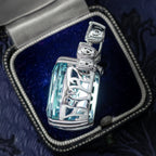 Edwardian Style Aquamarine Diamond Pendant 25.27ct Aqua With Cert